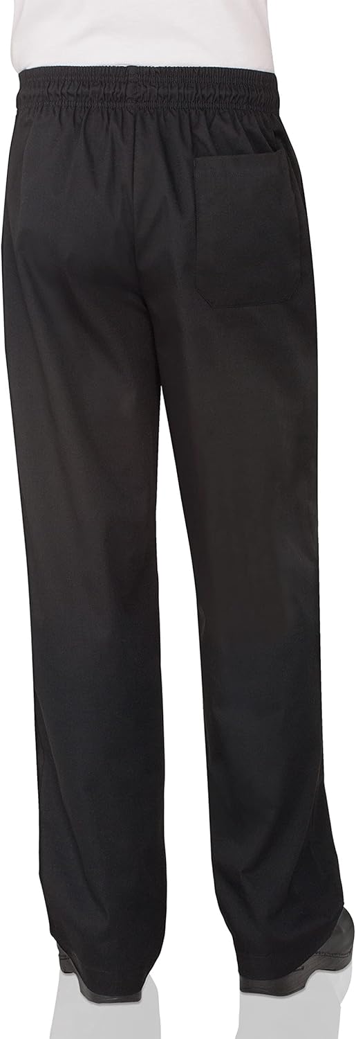 Chef Works Men's Essential Baggy Zip-Fly Chef Pants