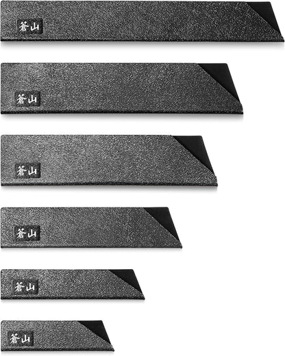 Cangshan 61741 6-Piece Knife Edge Guard Set, Black